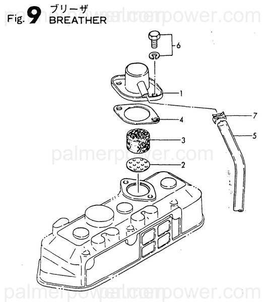 Order YANMAR 128670-03010 Breather