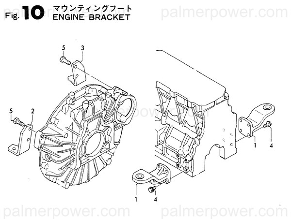 Order YANMAR 129470-08110 Foot, Mounting