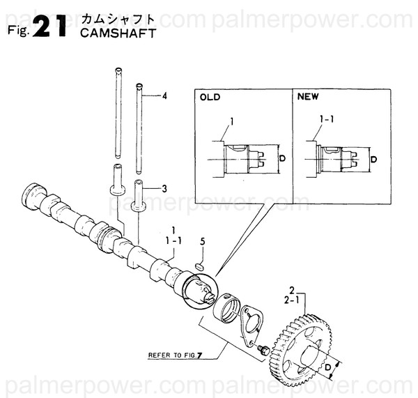 Order YANMAR 129472-14010 Camshft