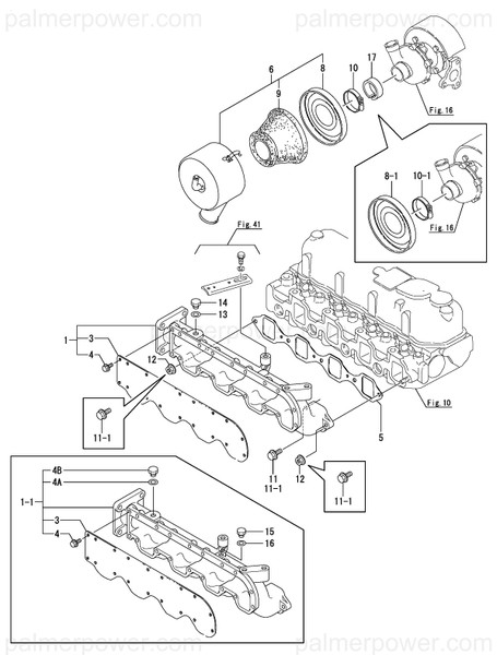 Order YANMAR 129495-12500 Silencer