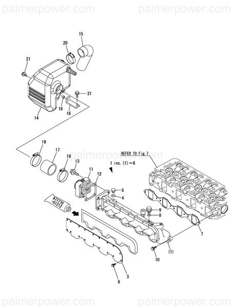 Order YANMAR 129670-12410 S/S 129670-12411
