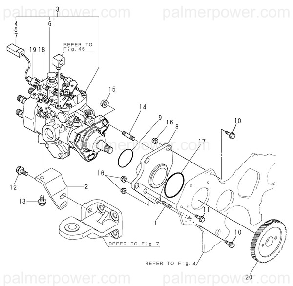 Order YANMAR 129671-51900 Fuel Injection Pump Assy