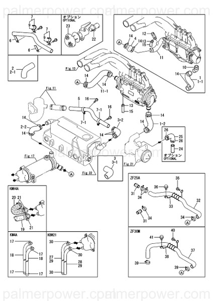 Order YANMAR 129673-49010 Pipe, Cooling Water