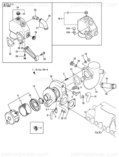 Order YANMAR 129673-49110 Pipe, Sea Water D