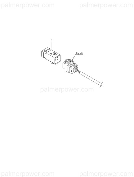 Order YANMAR 129677-77170 Connector Assy