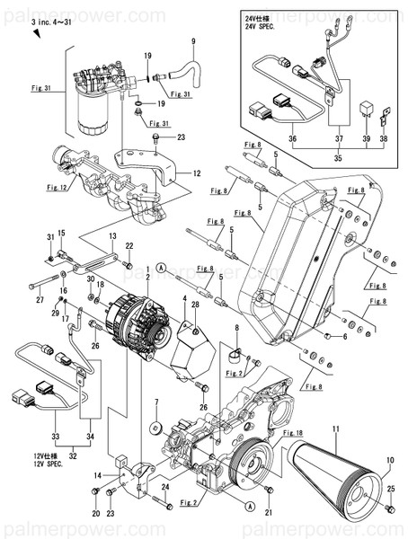 Order YANMAR 129677-77610 S/S 129677-77611