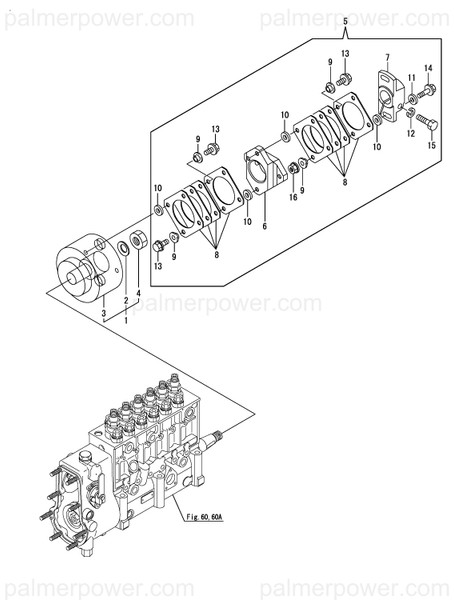Order YANMAR 130605-54500 Joint Assy