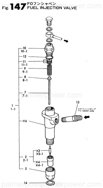 Order YANMAR 135320-53000 Nozzle
