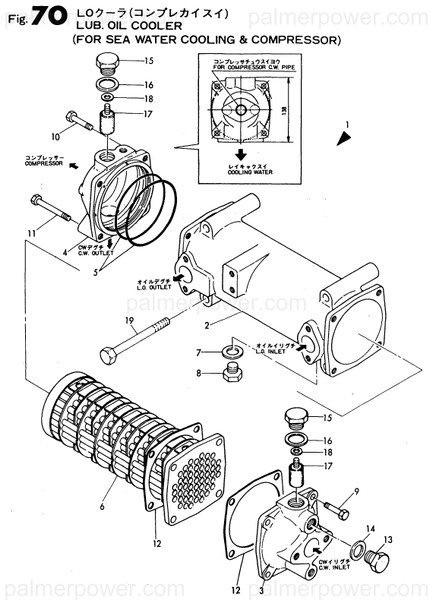 Order YANMAR 135610-33050 Cover A
