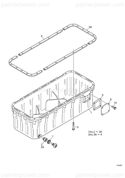 Order YANMAR 165000-25540 Gasket Assy