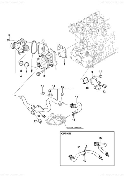 Order YANMAR 165000-69700 Pump, Rmfd Water