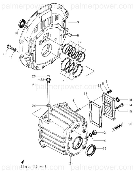 Order YANMAR 177075-02041 Flange