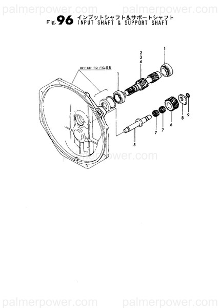 Order YANMAR 177088-03030 Shaft Input