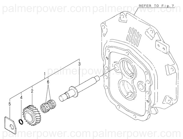 Order YANMAR 177099-03301 Gear