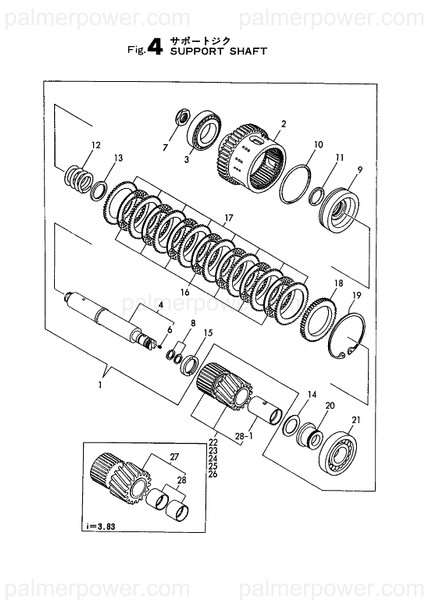 Order YANMAR 24141-303090 Roller Bearing