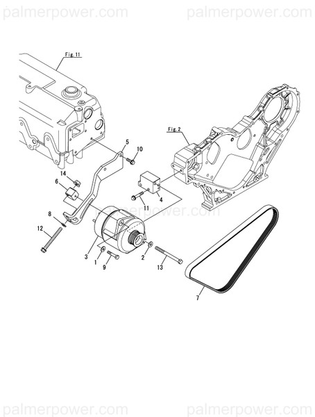 Order YANMAR 26106-101004 Bolt,M10X100 Plated