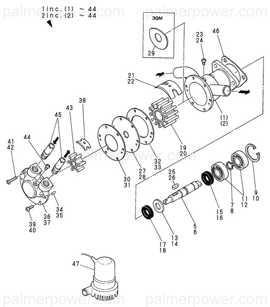 Order YANMAR 26554-040222 Screw