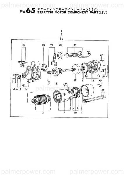 Order YANMAR X213035002 Pinion