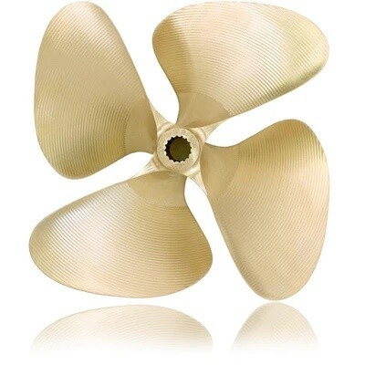 OJ PROPS 867 SkiPro Propeller 3 Blades 14" x 13.5" Splined .110" Cup