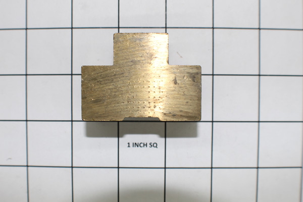 INDMAR 605076 1/2 inch Brass Pipe Fitting Tee