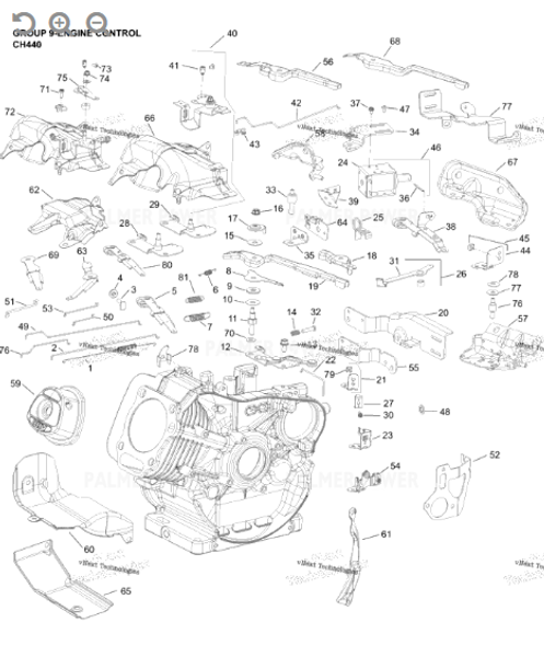 Order KOHLER 17-072-11-S Stud, control lever