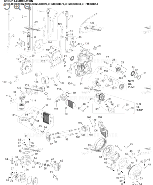 Order KOHLER 24-153-01-S O-ring, oil pick-up before s/n 4327400011