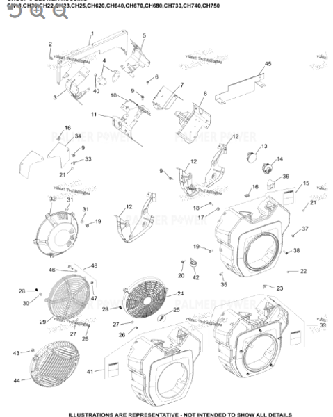 Order KOHLER 24-027-442-S Kit, blower housing