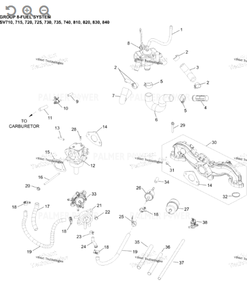 Order KOHLER 25-393-26-S Pump, fuel (pulse)-(#2539326s)
