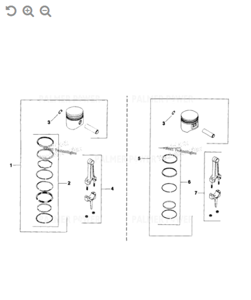 Order KOHLER 48-108-08-S Ring set - use 48 108 08 replaced by 48 108 08-s