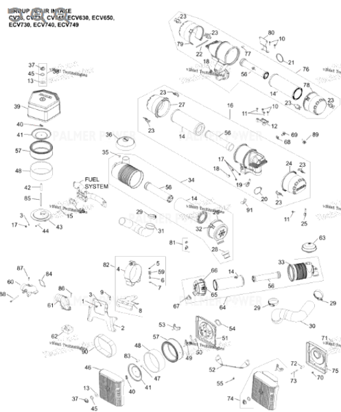 Order KOHLER 25-083-04-S Element, air filter - safety