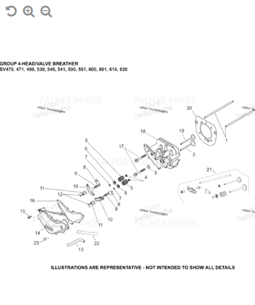 Order KOHLER 20-841-01-S Kit, cylinder head gasket