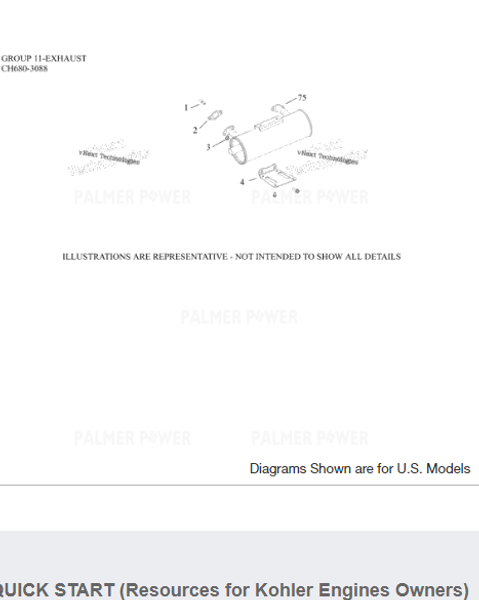 Order KOHLER 24-068-132-S Muffler