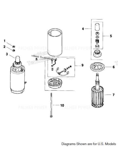 Order KOHLER 52-098-13-S Starter - use 52 098 13 includes 4-10