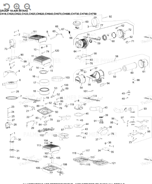 Order KOHLER 24-029-82-S Kit, remote air cleaner adapter