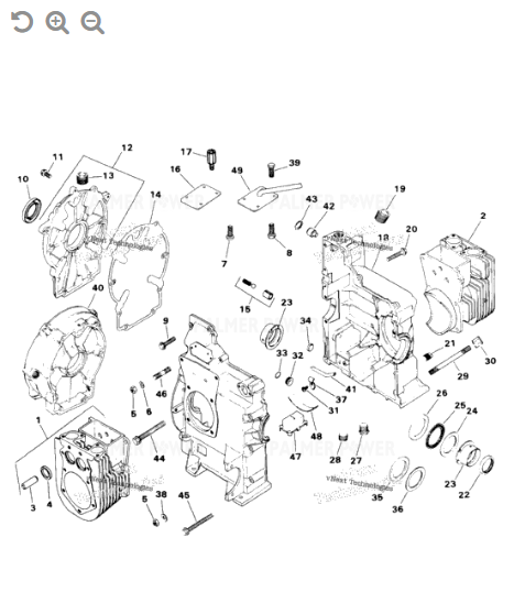 Order KOHLER 52-041-15-S Gasket use before serial no. 1627600016 only