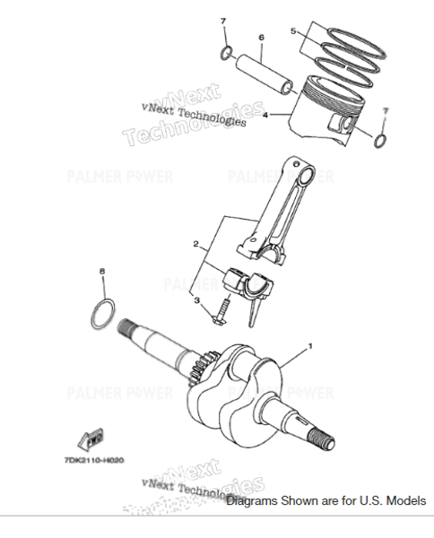 Order KOHLER 33-108-06-S Piston ring set