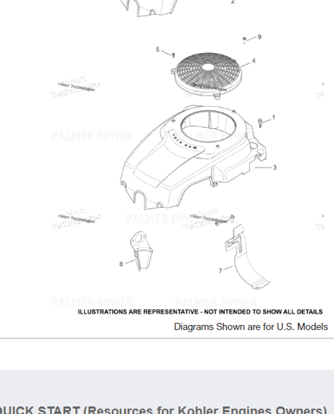 Order KOHLER 20-027-16-S Housing, blower