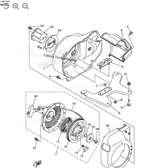 Order KOHLER 33-063-01-S Baffle - air shroud, cylinder