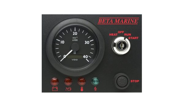 BETA MARINE AK/2ABV/KS01 12v ABV Panel – 4000 rpm Tachometer