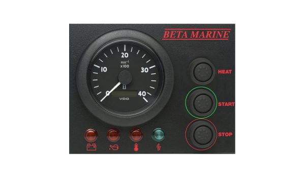 BETA MARINE AK/2ABVW/KS01 12v ABVW Panel – 4000 rpm Tachometer