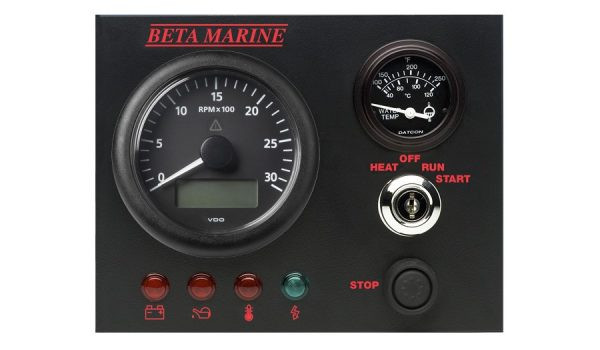 BETA MARINE AK/2BT/KS31 12v B Panel – 3000 rpm Tachometer