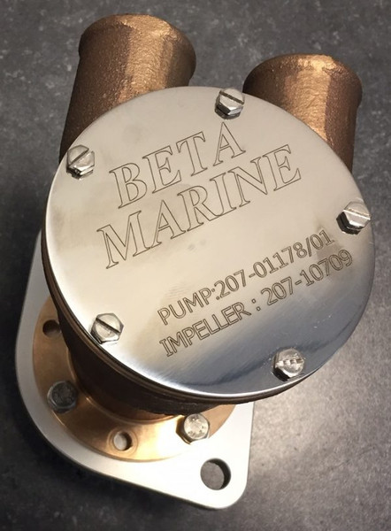 BETA MARINE 207-01178/01 Sea Water Pump & Service Parts