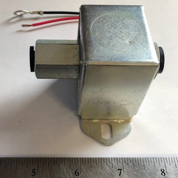 BETA MARINE 610-1052 Electric Fuel Pump, 1 – 4 PSI, 25 GPH with hardware