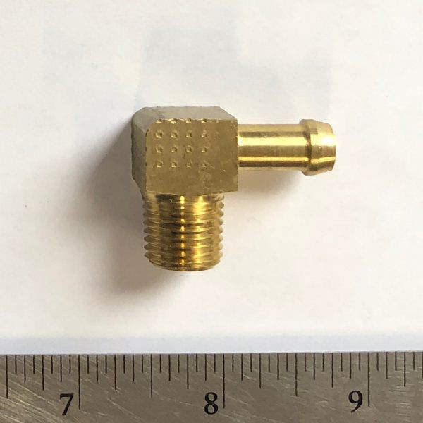BETA MARINE 700-03146 Fuel Fitting, 90 Degree, 5/16″ Fuel Hose to 1/4″ Male NPT