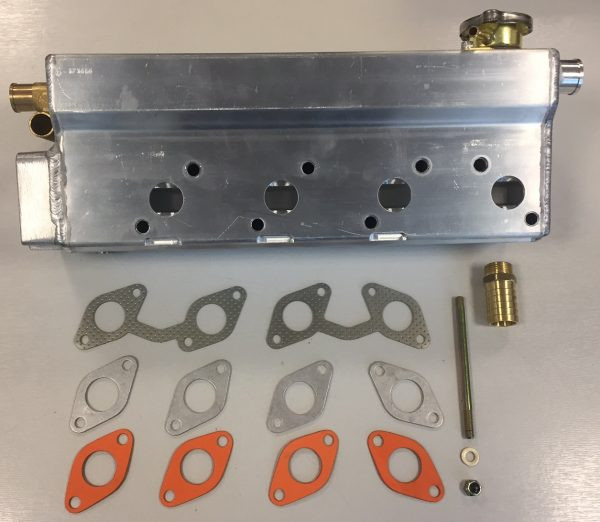 BETA MARINE AK/S3/4CYL/E01 Beta 43, 50 & 60 3 Bolt End Cap Heat Exchanger