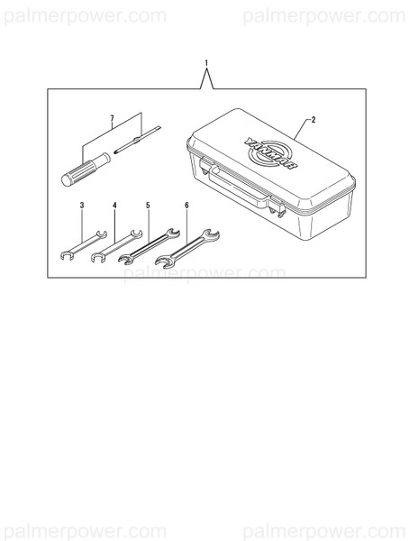 Order YANMAR 724772-92100 Box Assy, Tool