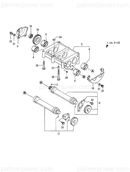 Order YANMAR 129693-28000 Balancer Assy