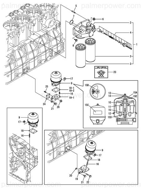 Order YANMAR 148640-35120 Strainer Assy, Oil