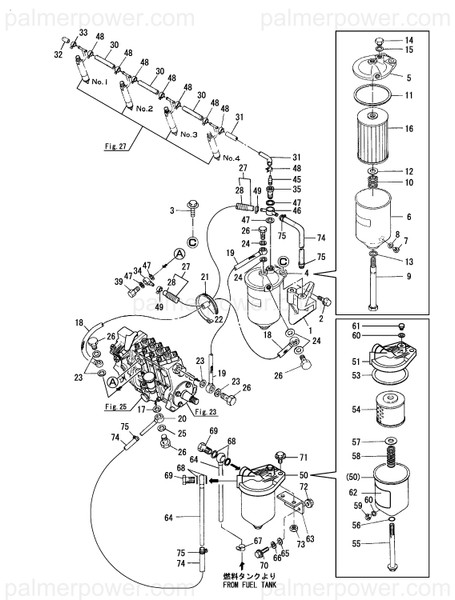 Order YANMAR 119174-55650 Bracket, Filter