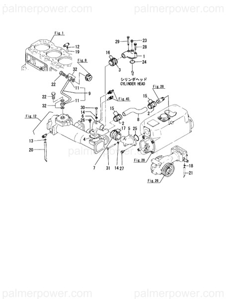 Order YANMAR 127616-49100 Bend